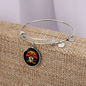 Cat And Math Bracelet Stainless Steel or 18k Gold Circle Bangle-Express Your Love Gifts