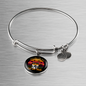 Cat And Math Bracelet Stainless Steel or 18k Gold Circle Bangle-Express Your Love Gifts
