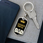 Cat Key Ring Japanese Bobtail Cat Dad King Keychain Stainless Steel or 18k Gold-Express Your Love Gifts