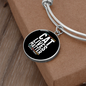 Cat Lives Matter Bracelet Stainless Steel or 18k Gold Circle Bangle-Express Your Love Gifts
