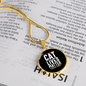 Cat Lives Matter Circle Necklace Stainless Steel or 18k Gold 18-22"-Express Your Love Gifts