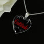 Cat Lover Necklace Catitude Heart Pendant Stainless Steel or 18k Gold 18-22"-Express Your Love Gifts