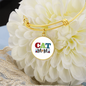 Cat Mom Design Bracelet Stainless Steel or 18k Gold Circle Bangle-Express Your Love Gifts