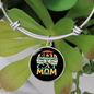 Cat Mom Ever Bracelet Stainless Steel or 18k Gold Circle Bangle-Express Your Love Gifts