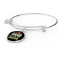 Cat Mom Ever Bracelet Stainless Steel or 18k Gold Circle Bangle-Express Your Love Gifts