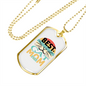Cat Mom Ever Necklace Stainless Steel or 18k Gold Dog Tag 24" Chain-Express Your Love Gifts