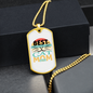 Cat Mom Ever Necklace Stainless Steel or 18k Gold Dog Tag 24" Chain-Express Your Love Gifts