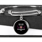 Cat Russian Blue Bracelet Stainless Steel or 18k Gold Circle Bangle-Express Your Love Gifts