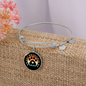 Cat Whisper Paw Bracelet Stainless Steel or 18k Gold Circle Bangle-Express Your Love Gifts