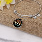 Cat Whisper Paw Bracelet Stainless Steel or 18k Gold Circle Bangle-Express Your Love Gifts