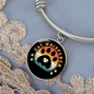 Cat Whisper Paw Bracelet Stainless Steel or 18k Gold Circle Bangle-Express Your Love Gifts