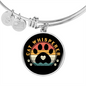 Cat Whisper Paw Bracelet Stainless Steel or 18k Gold Circle Bangle-Express Your Love Gifts
