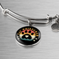 Cat Whisper Paw Bracelet Stainless Steel or 18k Gold Circle Bangle-Express Your Love Gifts