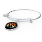 Cat Whisper Paw Bracelet Stainless Steel or 18k Gold Circle Bangle-Express Your Love Gifts