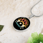 Cat Whisper Paw Circle Necklace Stainless Steel or 18k Gold 18-22"-Express Your Love Gifts