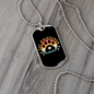 Cat Whisper Paw Necklace Stainless Steel or 18k Gold Dog Tag 24" Chain-Express Your Love Gifts