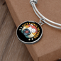 Cats And Vinyl Bracelet Stainless Steel or 18k Gold Circle Bangle-Express Your Love Gifts
