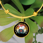 Cats And Vinyl Bracelet Stainless Steel or 18k Gold Circle Bangle-Express Your Love Gifts