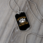 Cattle Dog Necklace Stainless Steel or 18k Gold Dog Tag 24" Chain-Express Your Love Gifts