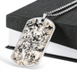 Celestial Animals Necklace Stainless Steel or 18k Gold Dog Tag 24" Chain-Express Your Love Gifts