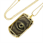 Celestial Eye Necklace Stainless Steel or 18k Gold Dog Tag 24" Chain-Express Your Love Gifts
