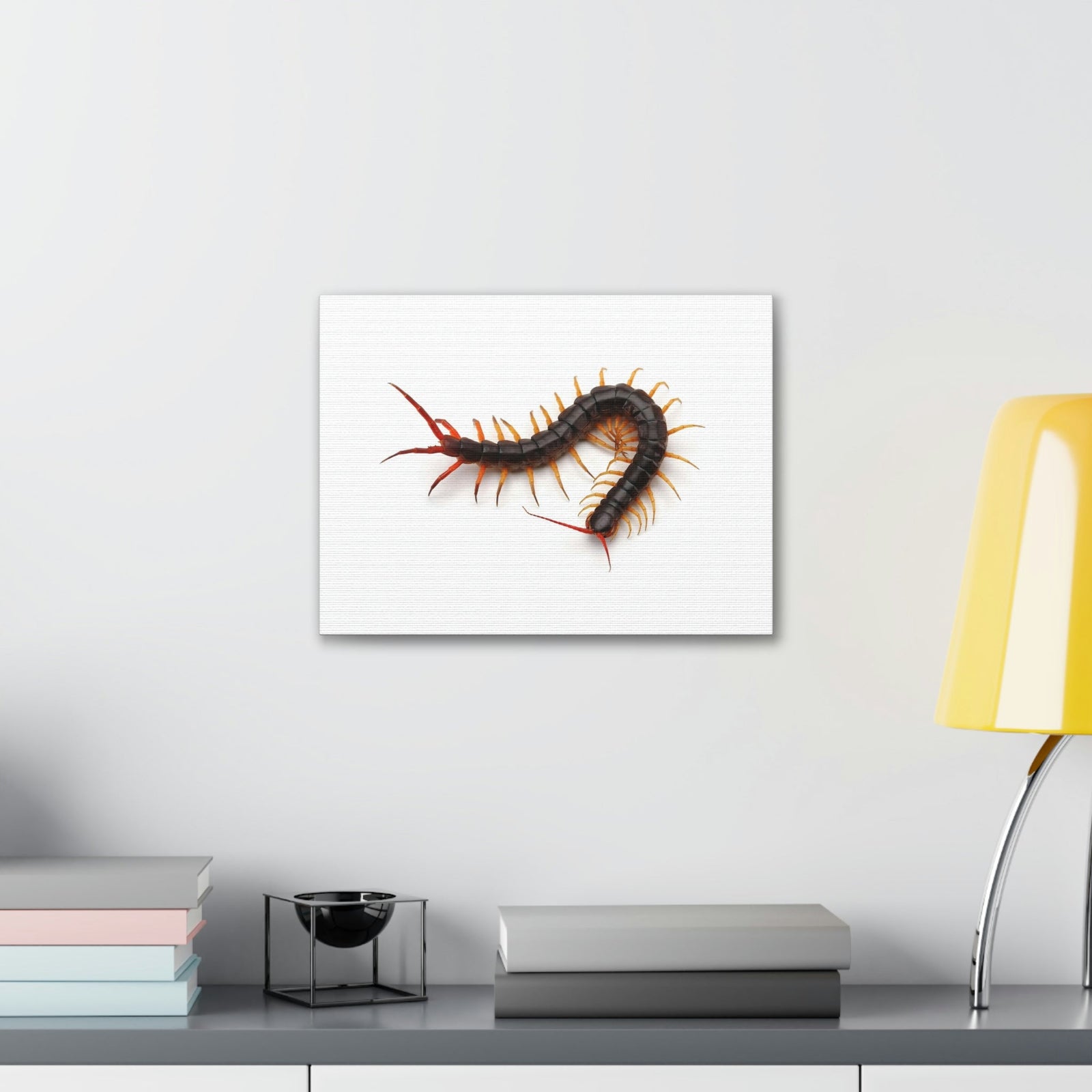 Scripture Walls Centipede Hunting Centipede on Hunt Print Animal Wall Art Wildlife Canvas Prints Wall Art Ready to Hang Unframed-Express Your Love Gifts