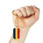 Chad Flag Necklace Stainless Steel or 18k Gold Dog Tag 24" Chain-Express Your Love Gifts