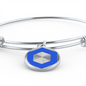 ChainLink Token (LINK) Bracelet Stainless Steel or 18k Gold Circle Bangle-Express Your Love Gifts
