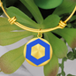ChainLink Token (LINK) Bracelet Stainless Steel or 18k Gold Circle Bangle-Express Your Love Gifts