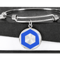 ChainLink Token (LINK) Bracelet Stainless Steel or 18k Gold Circle Bangle-Express Your Love Gifts