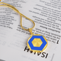 ChainLink Token (LINK) Circle Necklace Stainless Steel or 18k Gold 18-22"-Express Your Love Gifts