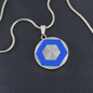 ChainLink Token (LINK) Circle Necklace Stainless Steel or 18k Gold 18-22"-Express Your Love Gifts