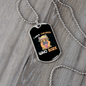 Children Who Bark Necklace Stainless Steel or 18k Gold Dog Tag 24" Chain-Express Your Love Gifts