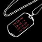 Chinese Zodiac Sign Chart Zodiac Necklace Stainless Steel or 18k Gold Dog Tag 24" Chain-Express Your Love Gifts