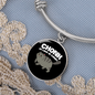 Chonk Oh Lawd Cat Bracelet Stainless Steel or 18k Gold Circle Bangle-Express Your Love Gifts