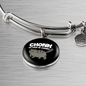 Chonk Oh Lawd Cat Bracelet Stainless Steel or 18k Gold Circle Bangle-Express Your Love Gifts