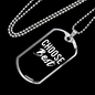 Choose Best Necklace Stainless Steel or 18k Gold Dog Tag 24" Chain-Express Your Love Gifts