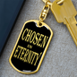 Chosen In Eternity Ephesians Keychain Dog Tag Stainless Steel or 18k Gold-Express Your Love Gifts
