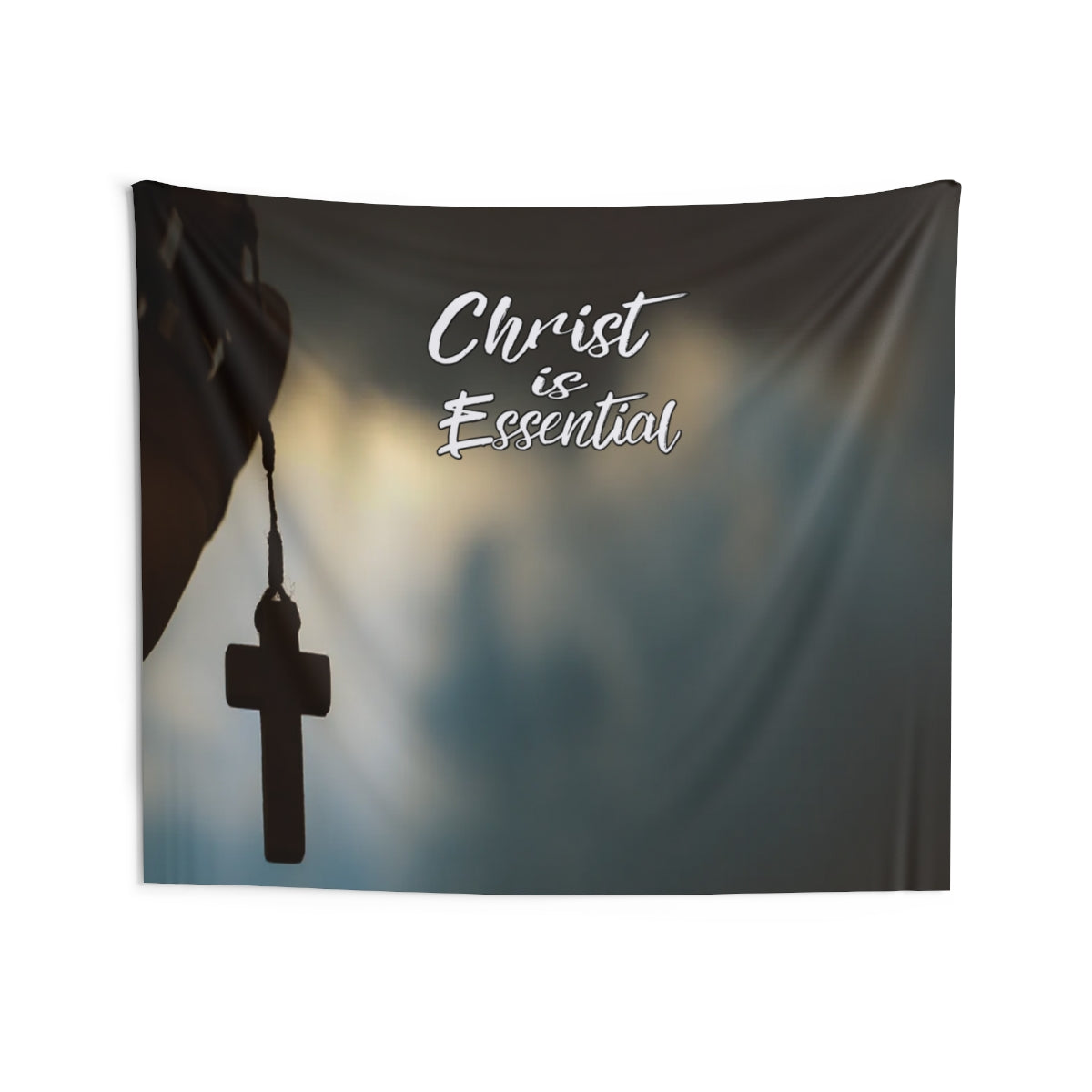 Christ is Essential Wall Hanging Tapestry-Express Your Love Gifts