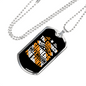 Church is a Hospital Mark 2:17 Necklace Stainless Steel or 18k Gold Dog Tag 24" Chain-Express Your Love Gifts