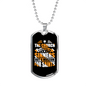 Church is a Hospital Mark 2:17 Necklace Stainless Steel or 18k Gold Dog Tag 24" Chain-Express Your Love Gifts