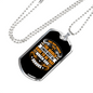 Church Which The World Likes Necklace Stainless Steel or 18k Gold Dog Tag 24" Chain-Express Your Love Gifts