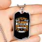 Church Which The World Likes Necklace Stainless Steel or 18k Gold Dog Tag 24" Chain-Express Your Love Gifts