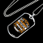 Church Which The World Likes Necklace Stainless Steel or 18k Gold Dog Tag 24" Chain-Express Your Love Gifts
