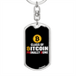 Class of Bitcoin Crypto Keychain Stainless Steel or 18k Gold Dog Tag Keyring-Express Your Love Gifts