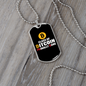 Class of Bitcoin Crypto Necklace Stainless Steel or 18k Gold Dog Tag 24" Chain-Express Your Love Gifts