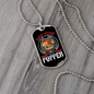 Classy Mother Pupper Necklace Stainless Steel or 18k Gold Dog Tag 24" Chain-Express Your Love Gifts