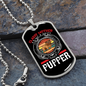 Classy Mother Pupper Necklace Stainless Steel or 18k Gold Dog Tag 24" Chain-Express Your Love Gifts