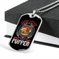 Classy Mother Pupper Necklace Stainless Steel or 18k Gold Dog Tag 24" Chain-Express Your Love Gifts
