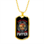 Classy Mother Pupper Necklace Stainless Steel or 18k Gold Dog Tag 24" Chain-Express Your Love Gifts
